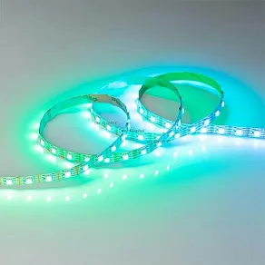 Лента светодиодная Arlight SPI-5000-RAM-5060-60 12V Cx1 RGB-Auto (10mm, 8W/m, IP20) 027049(1)