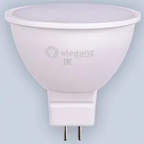 Лампа светодиодная Eleganz  GU5.3 7Вт 4500K 1343