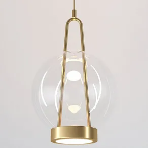 Подвесной светильник Eurosvet Frasco 50267/1 LED латунь