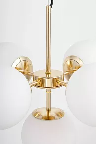 Подвесная люстра LUMINA DECO  LDP 6041-5 GD