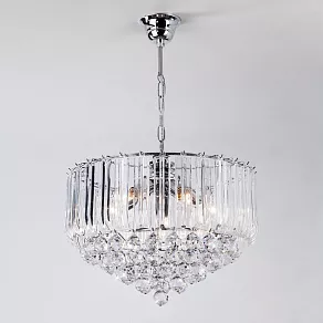 Подвесная люстра Eurosvet 10205 10205/5 хром