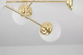 Люстра на штанге LUMINA DECO Fino TC 2003-6 GD