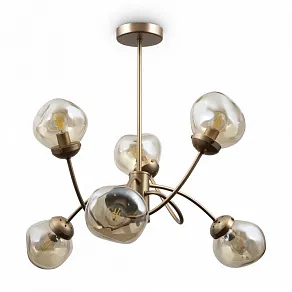 Люстра на штанге Freya  FR8017PL-06MG