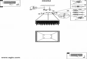 Подвесной светильник Eglo ПРОМО Antelao 39282
