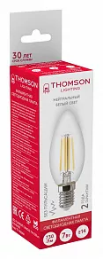 Лампа светодиодная Thomson Filament Candle E14 7Вт 4500K TH-B2068