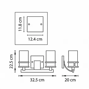 Бра Lightstar Cero 731627