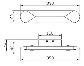 Накладной светильник Maytoni Motion MOD276WL-L8B3K