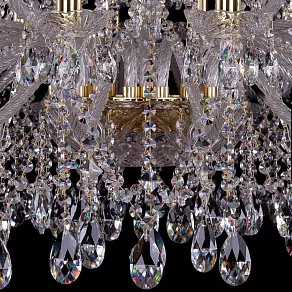 Подвесная люстра Bohemia Ivele Crystal 1413 1413/20+10/400/G