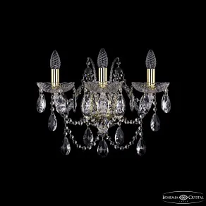 Бра Bohemia Ivele Crystal 1411 1411B/3/160/XL G