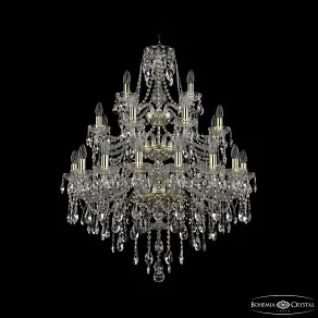 Подвесная люстра Bohemia Ivele Crystal 1415 1415/16+8+4/300/3d G
