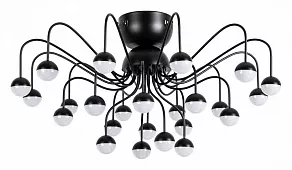 Потолочная люстра Arte Lamp Dexter A3619PL-24BK