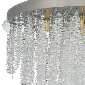Люстра на штанге Arti Lampadari Flusso Nickel Flusso H 1.4.55.105 N