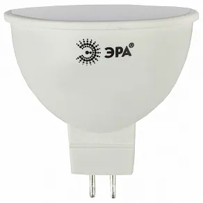 Лампа светодиодная Эра Стандарт GU5.3 8Вт 4000K LED MR16-8W-840-GU5.3