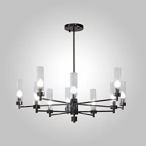 Люстра на штанге AM-Group INDIGO INDIGO SP10 PEARL BLACK