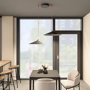 Накладной светильник Denkirs Belty Flow DK5569-BK