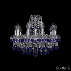 Подвесная люстра Bohemia Ivele Crystal 1410 1410/10/160 Ni V3001