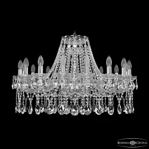 Подвесная люстра Bohemia Ivele Crystal 1413 1413/16/300 Ni
