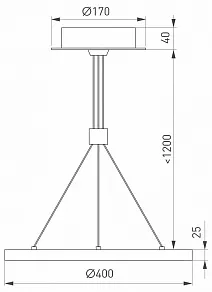 Подвесной светильник Arlight CONGO 046212