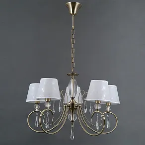 Подвесная люстра ILLUMICO CASTOR IL0193-5PSQ-24 AB CASTOR