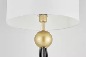 Торшер LUMINA DECO Belforte LDF 5527 GD+WT