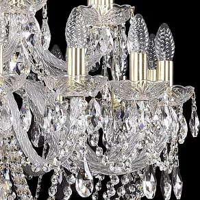 Подвесная люстра Bohemia Ivele Crystal 1402 1402/16+8+4/300/XL-123/3D/G