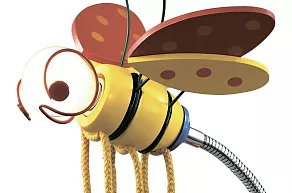 Настольная лампа декоративная Odeon Light Ape 2804/1T