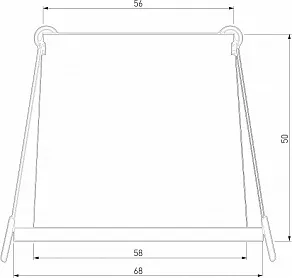 Встраиваемый светильник Elektrostandard Moll a064242
