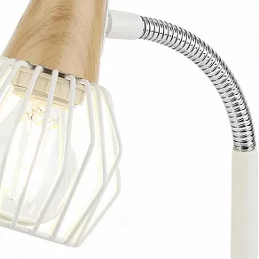Настольная лампа офисная Rivoli Naturale T1 WT Б0038095