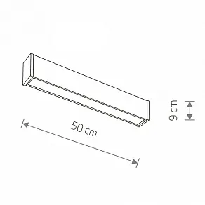 Накладной светильник Nowodvorski Outline Led S 11360