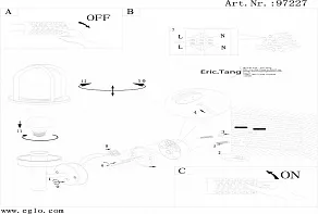 Светильник на штанге Eglo ПРОМО Paullo 97227