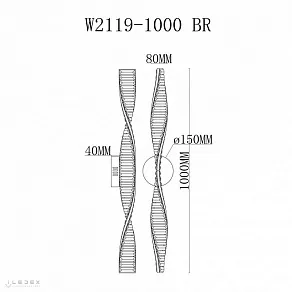 Бра iLedex Vision W2119-1000 BR