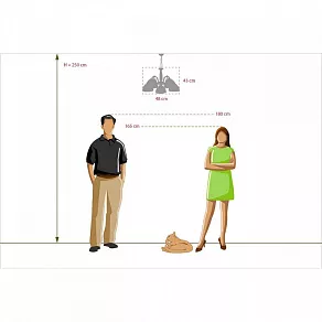 Подвесная люстра De City Ариадна 29 450014305