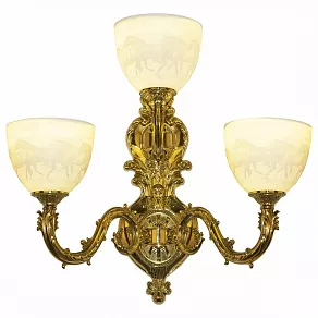 Бра Bohemia Ivele Crystal 7101 7101B16/2+1/210 G P1 U Horse