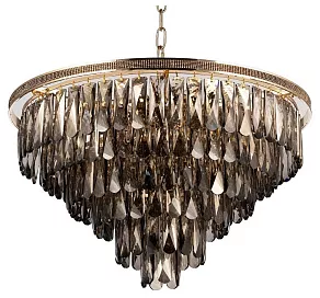 Подвесная люстра LUMINA DECO Chici LDP 6002-600 GD+GY