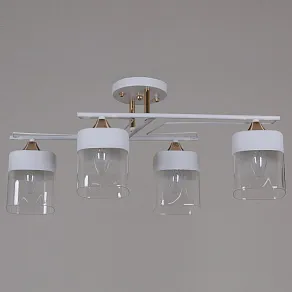 Люстра на штанге Reluce 06096 06096-0.3-04 WH+FG