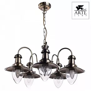 Подвесная люстра Arte Lamp Fisherman A5518LM-5AB