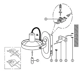 Бра Globo Kirogi 56452-1