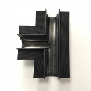 Соединитель T-образный для треков встраиваемых iLedex Technical VISION48/22 T-TYPE CONNECT 4822-022-44/92-BK