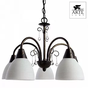 Подвесная люстра Arte Lamp Segreto A9312LM-5BR