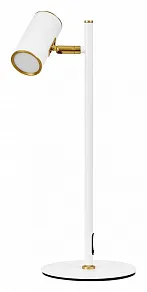 Настольная лампа офисная LUMINA DECO MIRRA LDT 7731-1 WT+MD