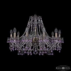 Подвесная люстра Bohemia Ivele Crystal 1410 1410/10/240 Pa V7010
