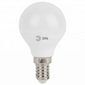 Лампа светодиодная Эра Стандарт E14 5Вт 4000K LED P45-5W-840-E14