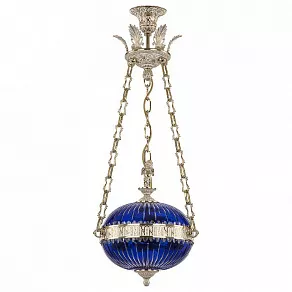 Подвесной светильник Bohemia Ivele Crystal 7100 71000P/30 GW Clear-Blue/H-1K Y8 FA4M