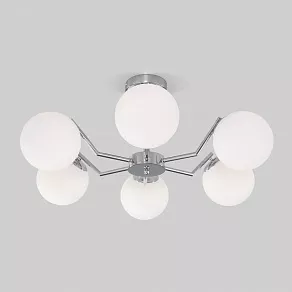 Люстра на штанге Eurosvet Frost 70154/6 хром