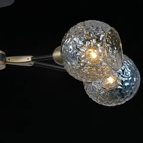 Люстра на штанге ILLUMICO  IL0253-4CSQ-79 BK AB