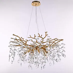 Подвесная люстра Arte Milano Веточка 230110.760.10.E14.D GD