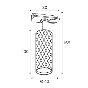 Светильник на штанге Wolta Piccole WTL-MR11/17BG