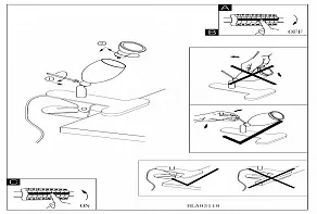 Настольная лампа офисная Eglo Banny 1 93118