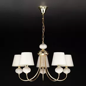 Подвесная люстра Eurosvet Mella 60072/5 золото