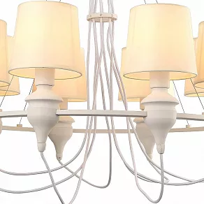 Подвесная люстра Arte Lamp Sergio A3326LM-8WH